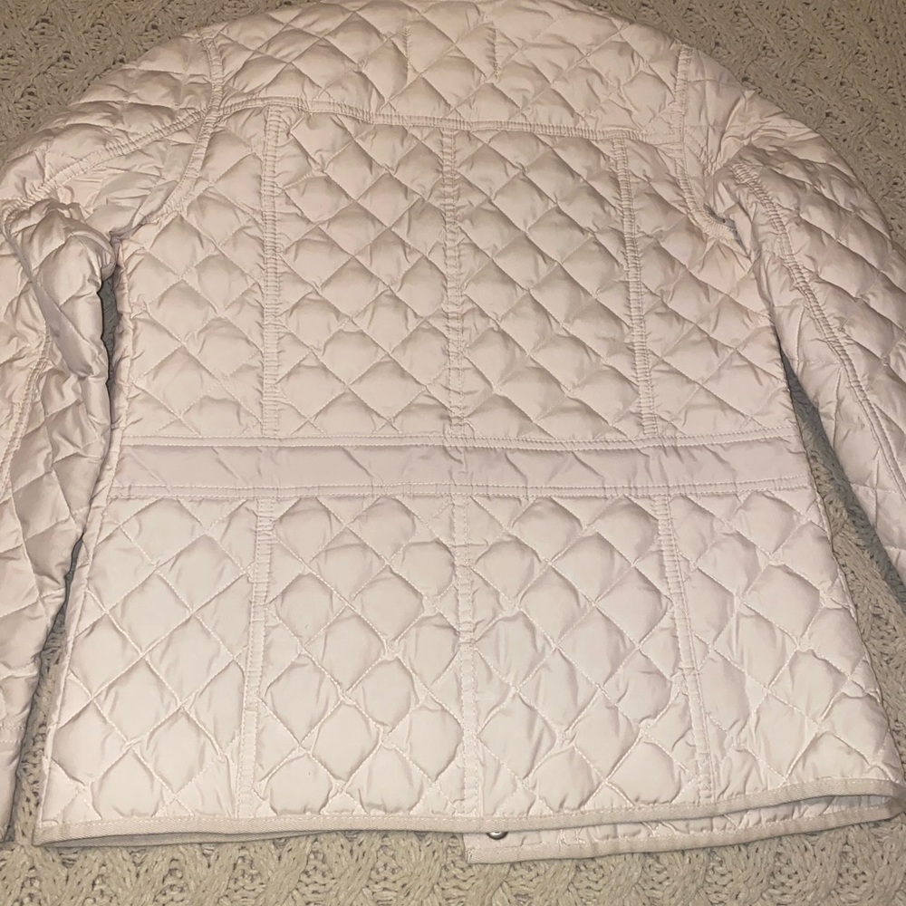 J. Crew Down Quilted Lightweight Jacket in Ivory - Picture 9 of 10
